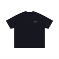 Logo only blue Unisex Oversized Cotton T-Shirt